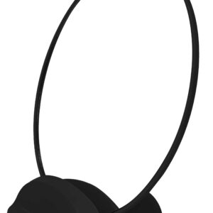 Peegel telefoni hoidjaga must 18 x 9,5 x 17,7 cm 10075