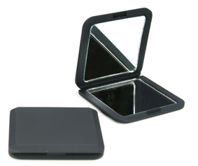 Taskupeegel musta kummise kattega, normaalne+5X suurendus, Ø75mm 46.257.00