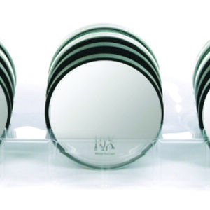 Tasku-reisipeegel iminappadega kinnitatav, must, läikiv hõbe, matt hõbe. 10x suurendus,Ø8,8cm 46.262.00