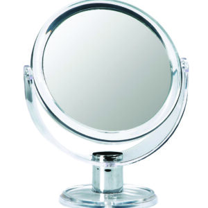 Peegel jalaga, normaalne+5X suurendus, Ø10,5cm, kõrgus 17,5cm 46.263.5X