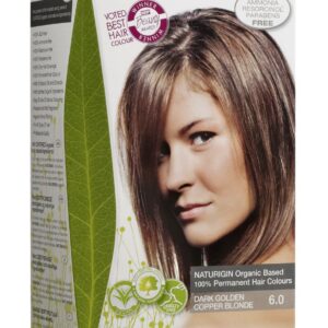 Juuksevärv Tume kuldne/vaskne blond 6.0