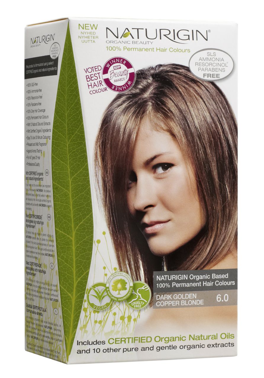 Juuksevärv Tume kuldne/vaskne blond 6.0