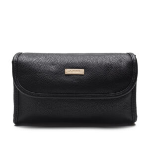 Kosmeetikakott Anna Marie, must PU, 61200, 23x13x5