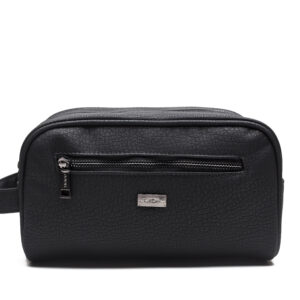 Kosmeetikakott Valdemar, must matt PU, 61228, 25x16x12