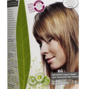 Juuksevärv Loomulik keskmine blond 7.0