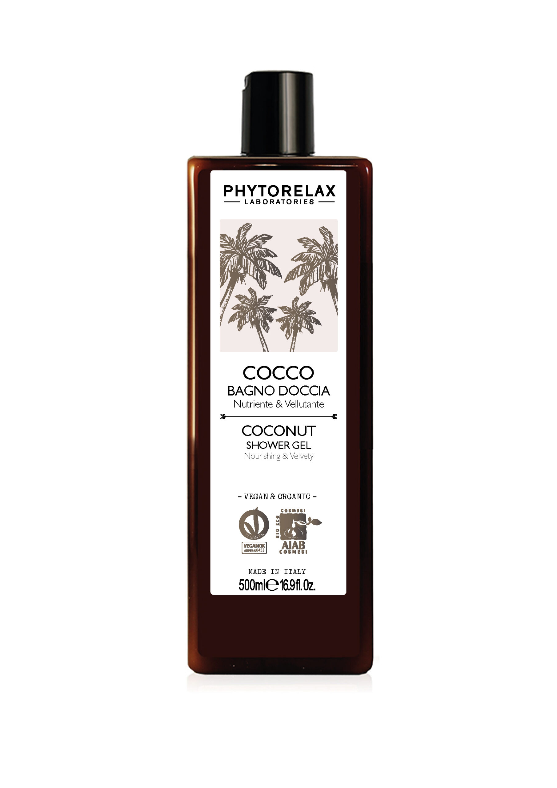 Kookose toitev ja sametine dušigeel 500ml