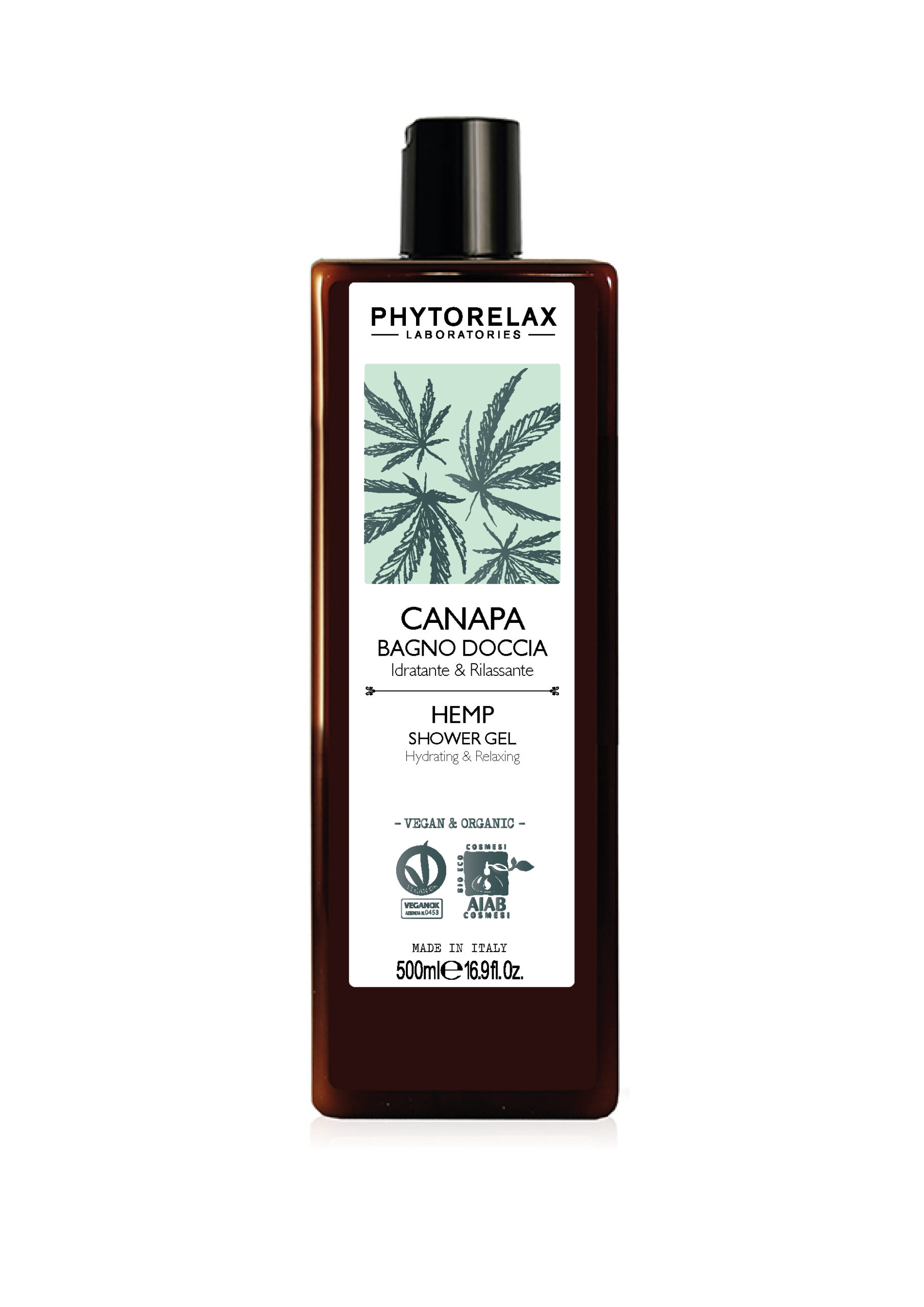 Kanepi lõõgastav ja niisutav dušigeel 500ml