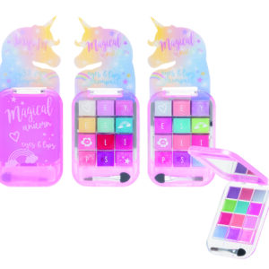 Kosmeetikapalett Unicorn 6 huuleläiget, 6 lauvärvi 81.436.00