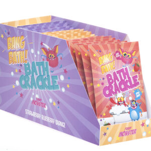 Praksuvad vannikrõbinad Funny Monsters: apelsin, maasikas, mustikas 42.816.00