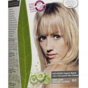 Juuksevärv Väga hele loomulik blond 9.0