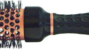 Vaskse kattega ümar juuksehari 33mm 9133