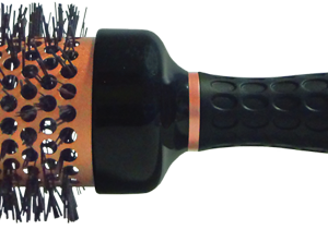 Vaskse kattega ümar juuksehari 43mm 9143