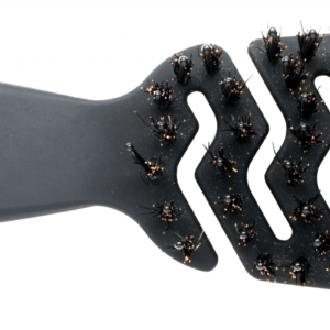 Painduva korpusega väike must termoplastist Soft Touch viimistlusega kvaliteetjuuksehari 9148