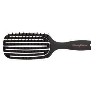 Painduv kumer juuksehari metssea harjastega , väike 26x7x3cm 9155