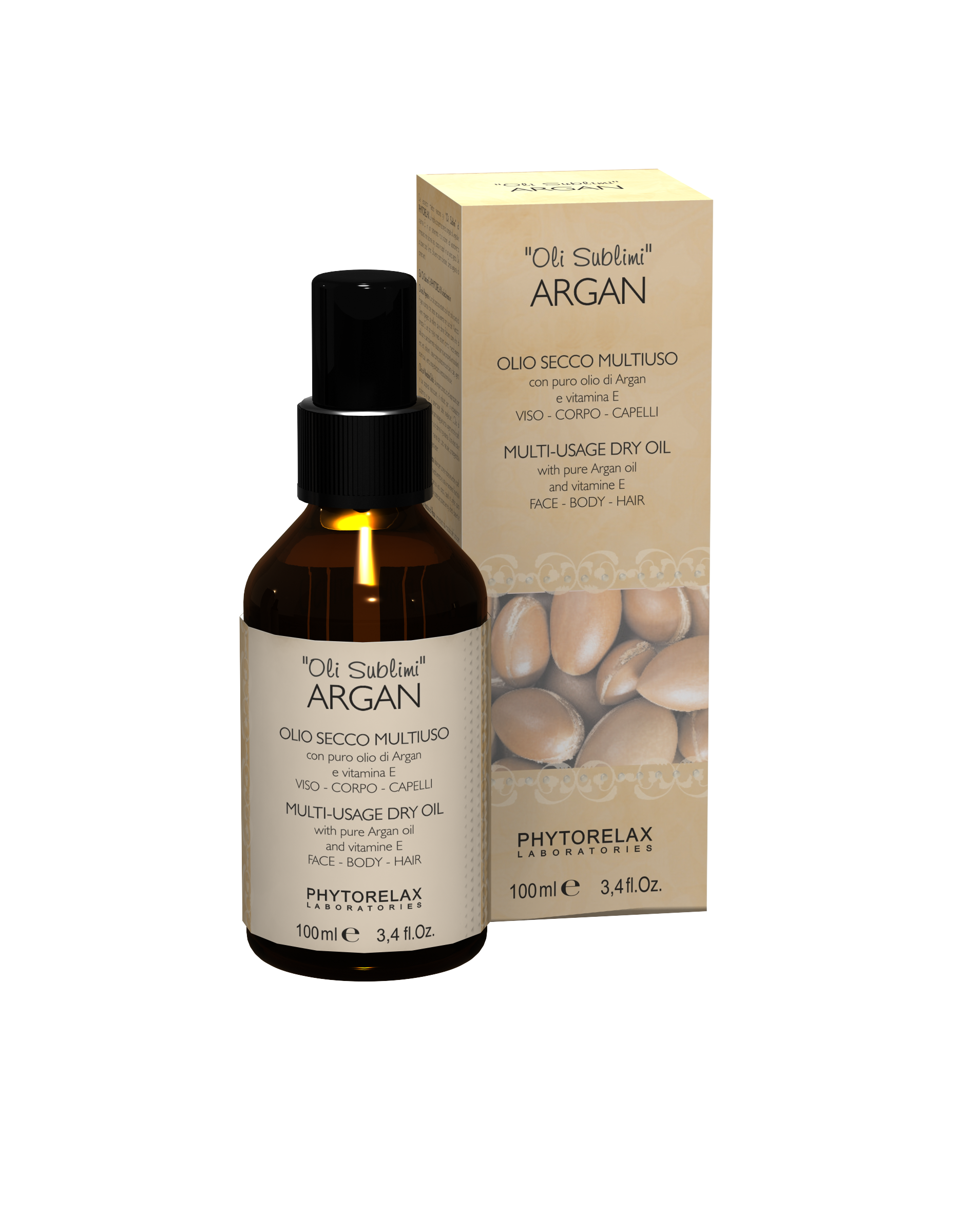 Arganiõli kuivõli Sublime näole/kehale/juustele 100ml